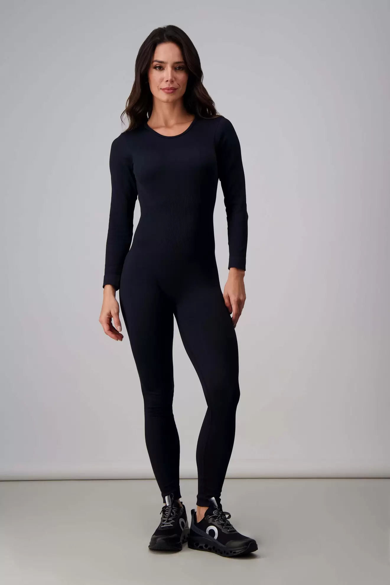 Enterizo de dama deportivo cuello redondo