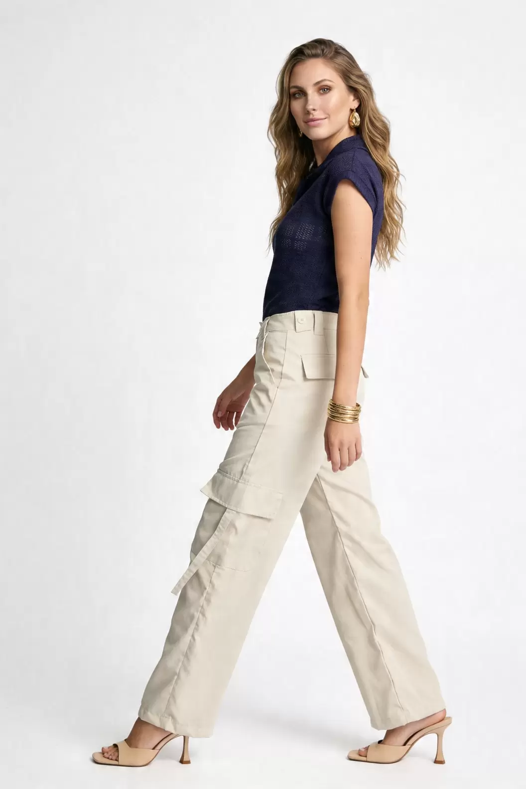 Pantalon de dama ancho
