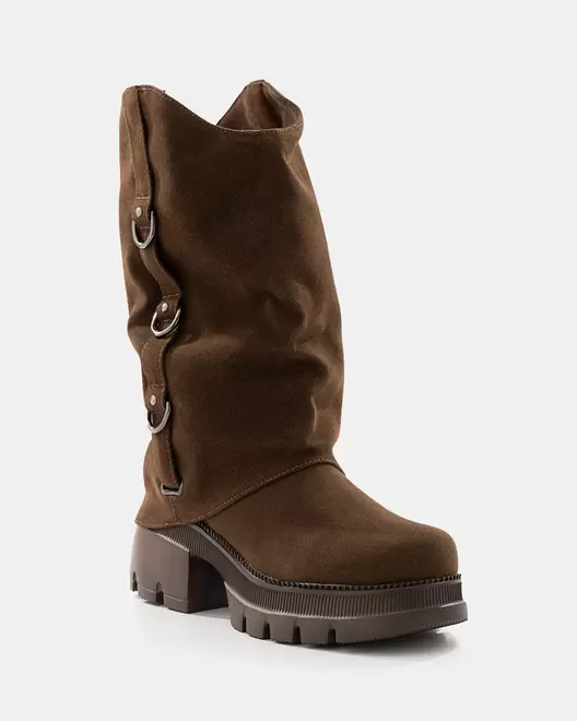 Botín Ring Boot - 20596 - CAFE