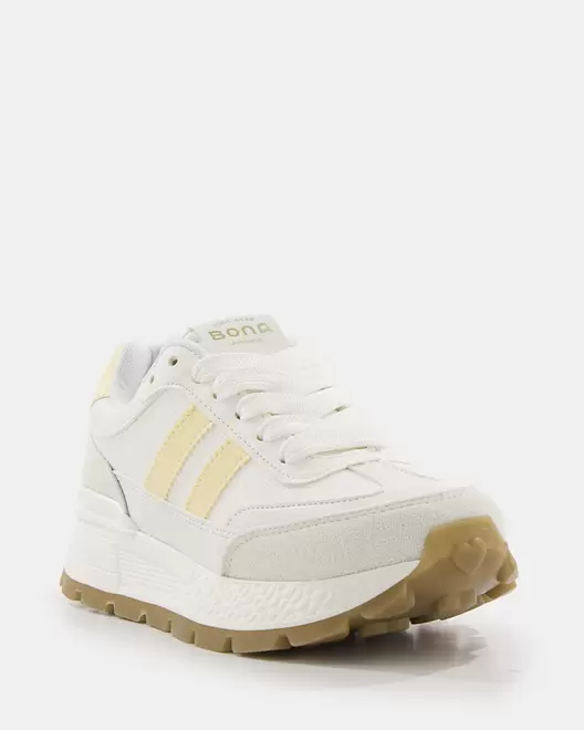 Tenis Chunky -18760 - BLANCO X AMARILLO