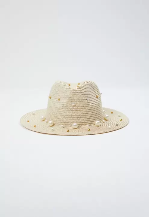Sombrero perlas
