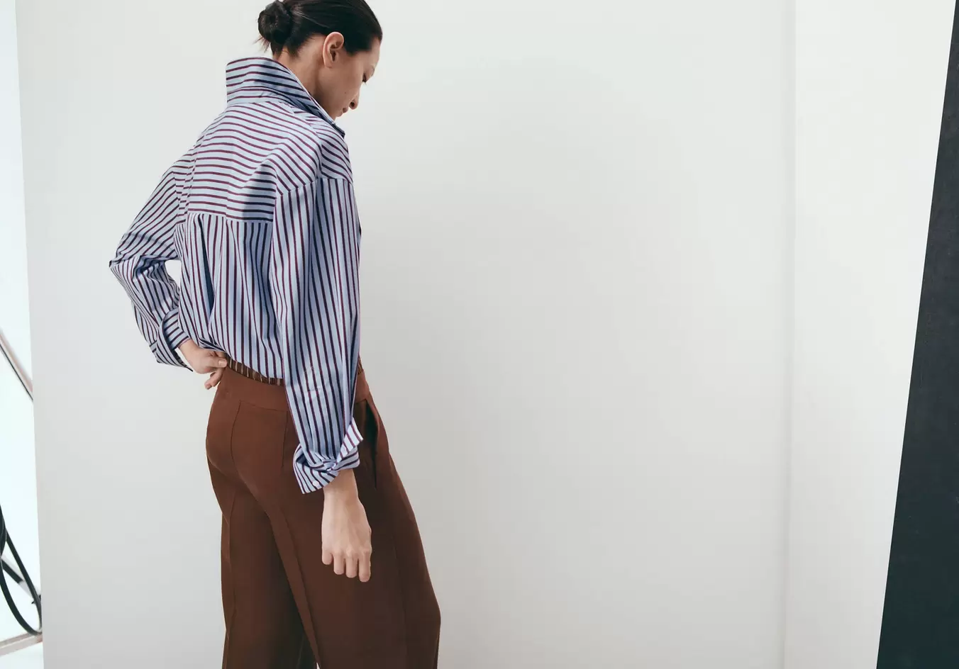 Camisa algodón rayas