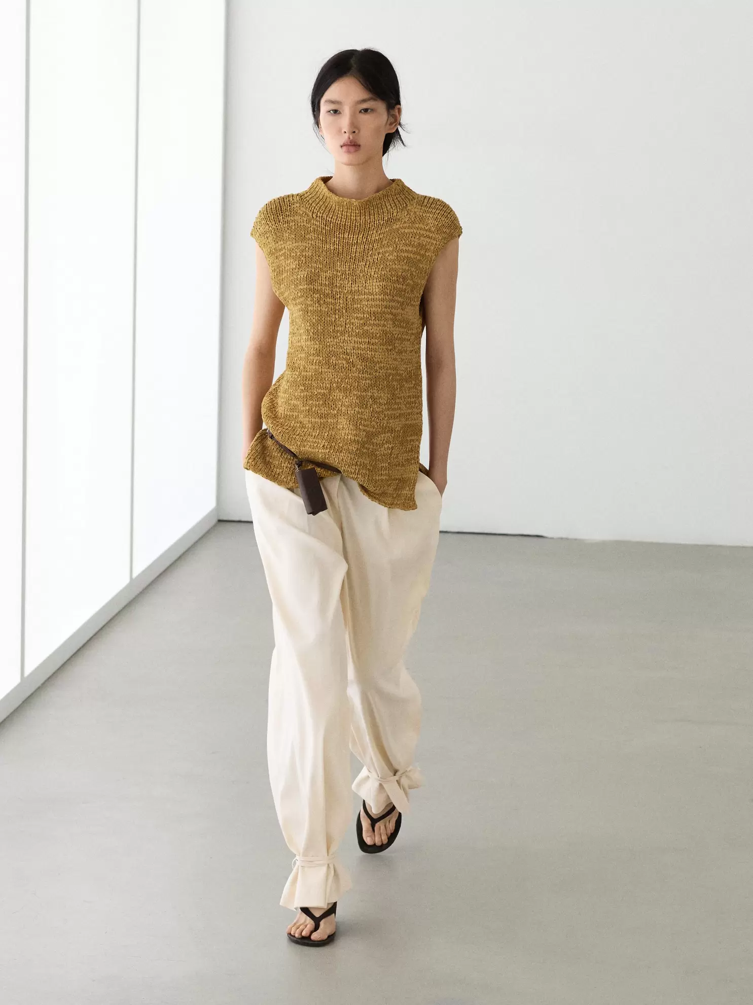 Top punto con algodón