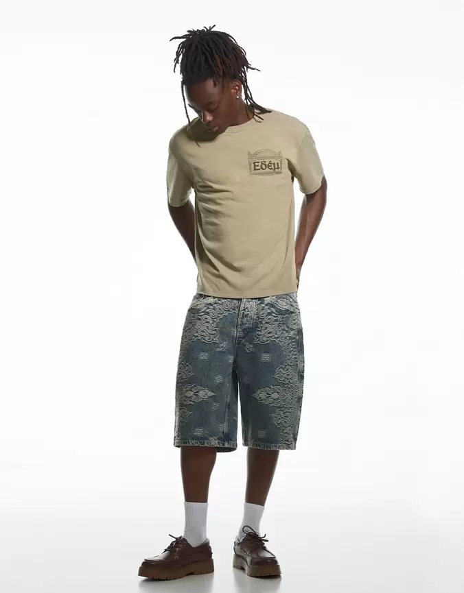 Bermuda denim ARIES X BERSHKA