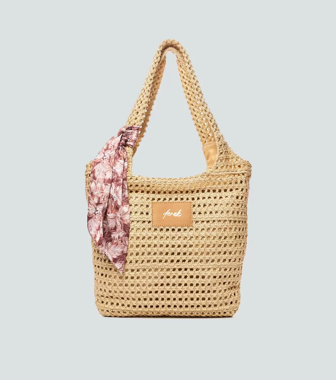 Bolso Tejido Para Mujer En Rafia Francesca Derek