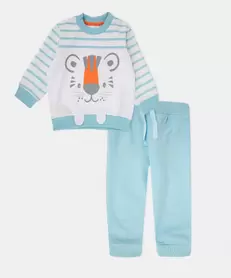 Conjunto Pantalón y Buzo Para Recién Nacido