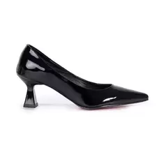 "NOIR" TACÓN EN CUERO