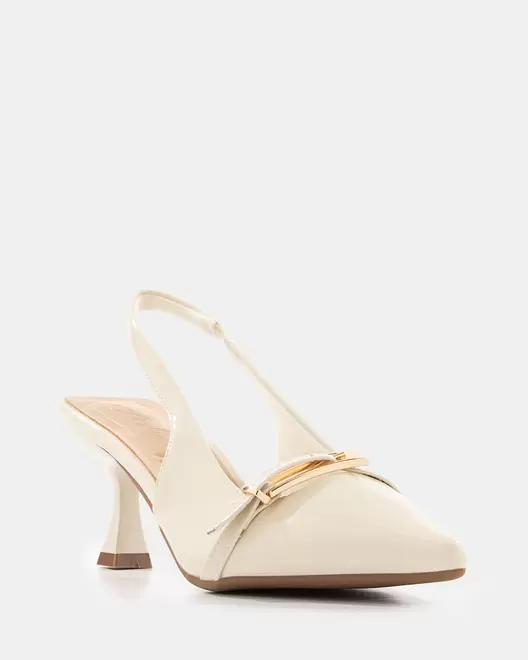 Slingback Punta Fina - 20722 - BEIGE