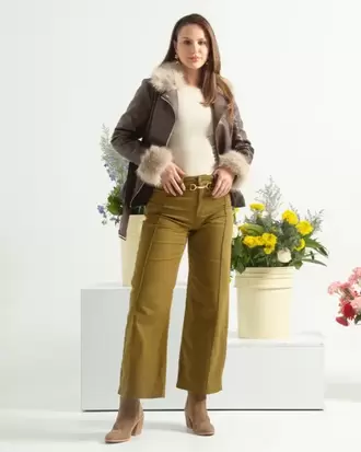 Chaqueta Sintetica Biker Slim Rails