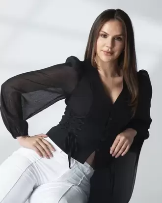 Blusa Formal Slim Margareth