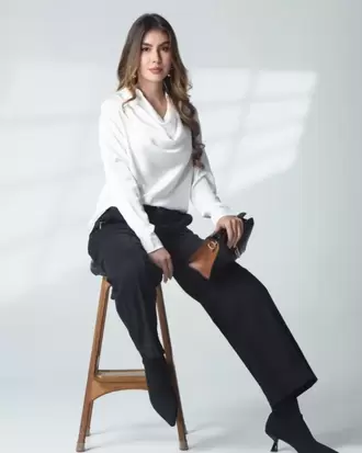 Blusa Formal Regular Selene