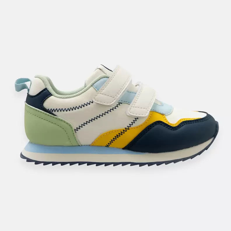 Tenis casuales para niño con correas en velcro