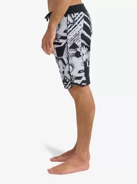 Highline Printed 20" Boardshort Gris Hombre