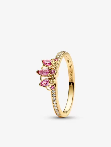 Anillo Tiara Princesa Rapunzel de Disney