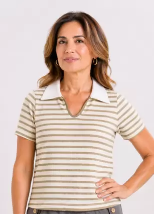 Camiseta cuello sport 23280B