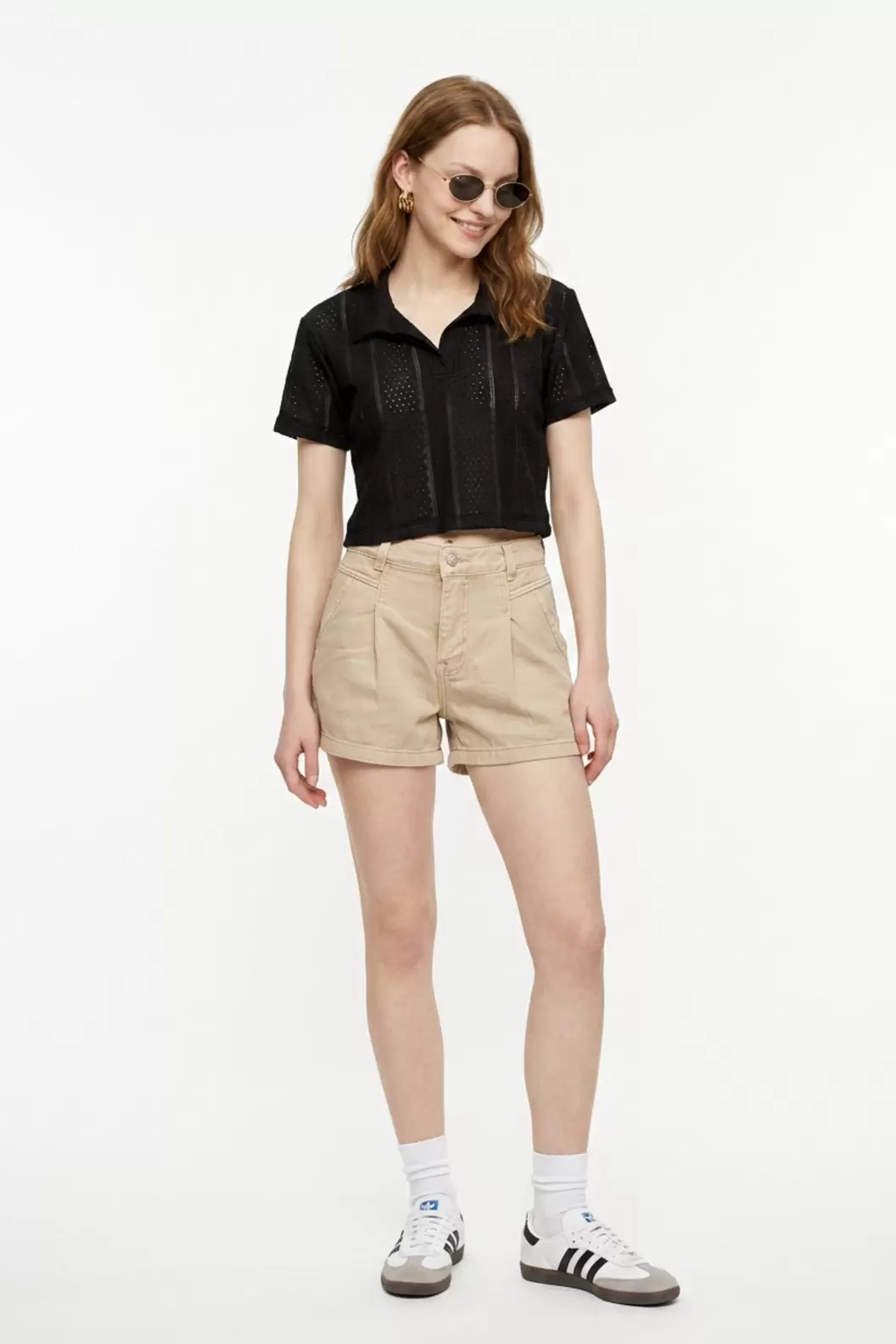 Short de dama corto