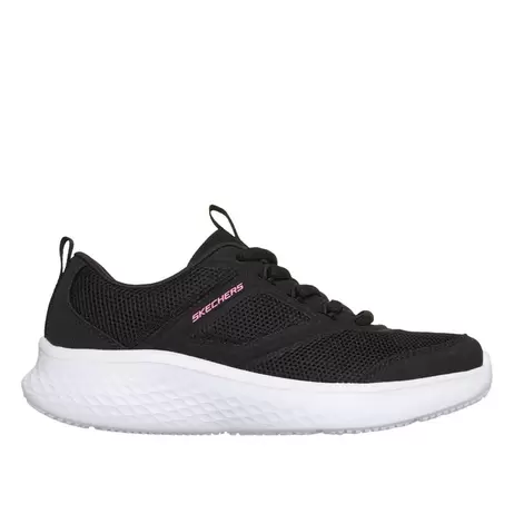 Tenis Deportivo de Niñas 303987l-blk
