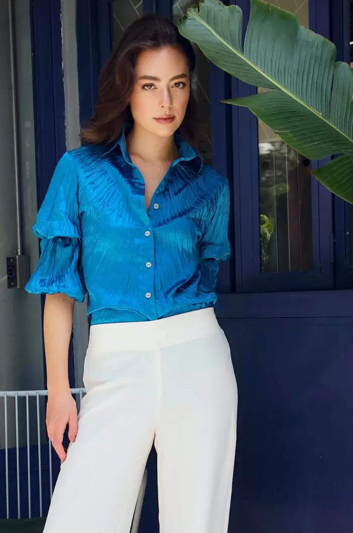 Blusa Aquaria