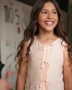 Blusa de Tiras Para Niña
