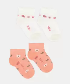 Medias Pack x2 Para Bebé Niña