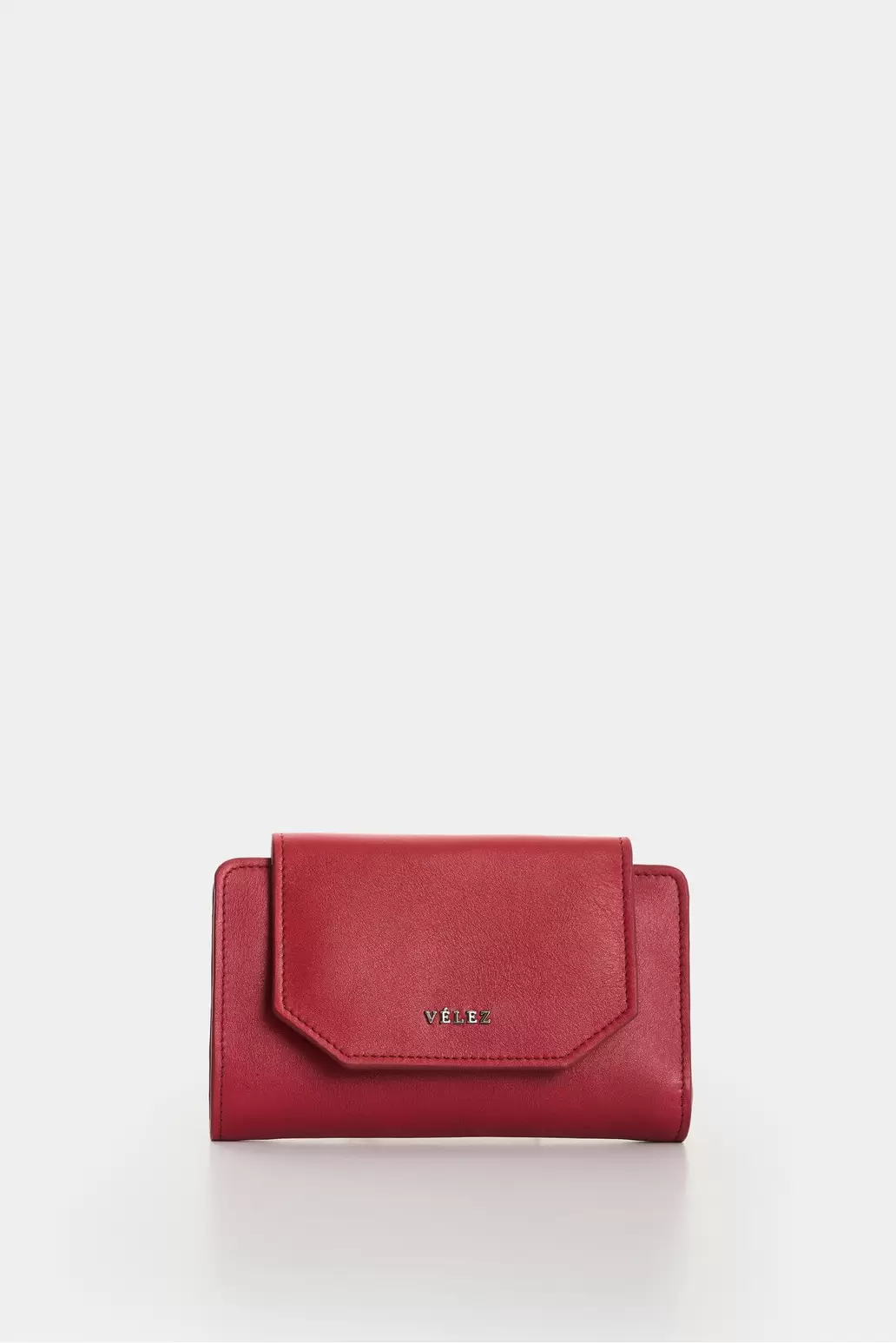 Billetera Bravo en cuero para mujer Rojo