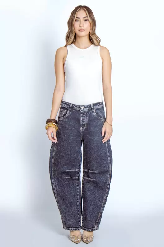 Jean Barrel Fit -716012