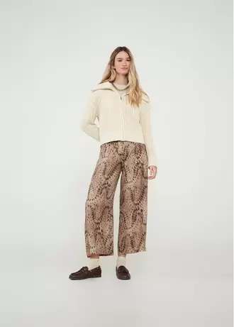 Pantalón Culotte estampado