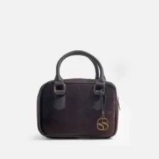 Bolso manos libres faniah de sintético para mujer - Café