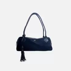 Cartera darelis de cuero para mujer - Negro