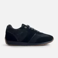 Tenis junet de sintético para mujer - Negro