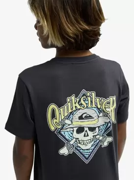 One Piece Pirates Island Camiseta de manga corta Negro Chicos 8-16