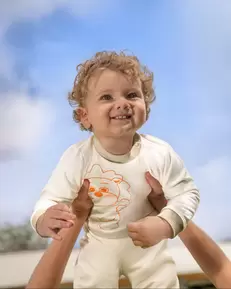 Polito x Arrurrú: Conjunto Pantalón y Buzo Para Recién Nacido