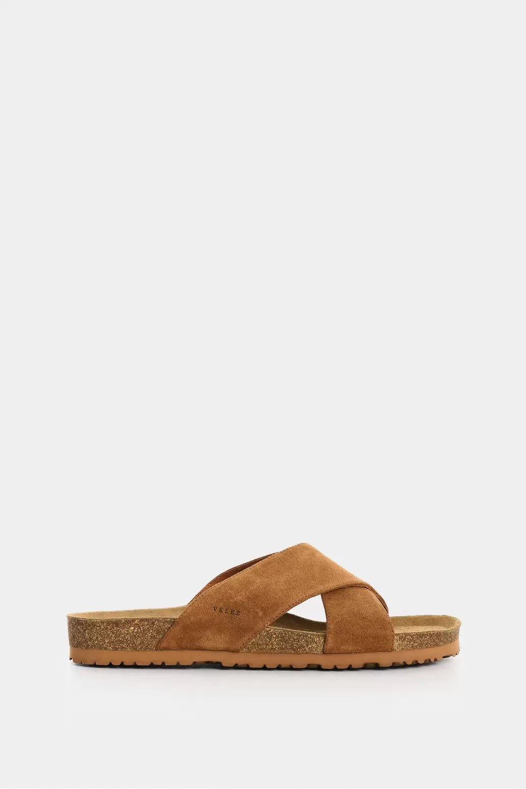 Sandalia de cuero carnaza para hombre Duna