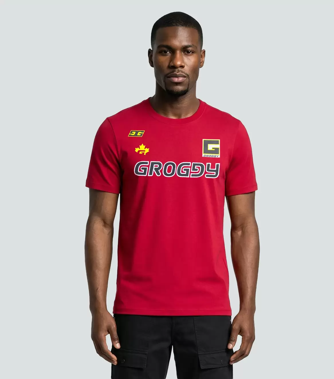 Gorki T Shirt Slim Masculina Groggy