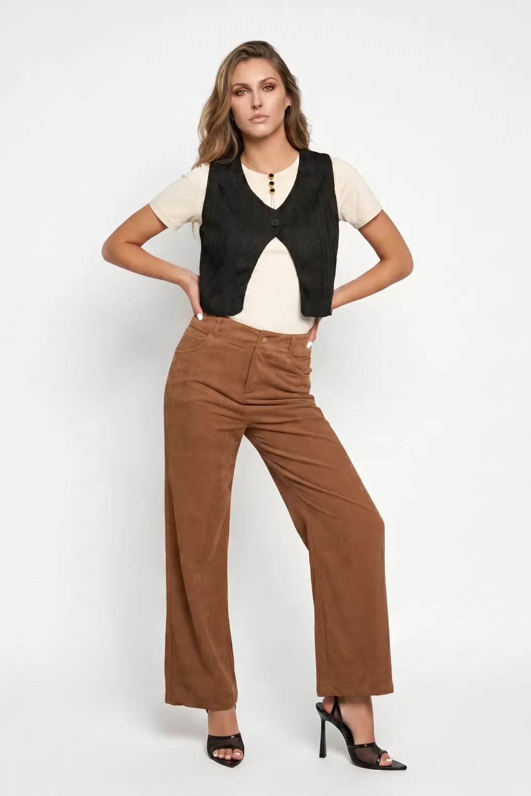 Chaleco de dama de moda