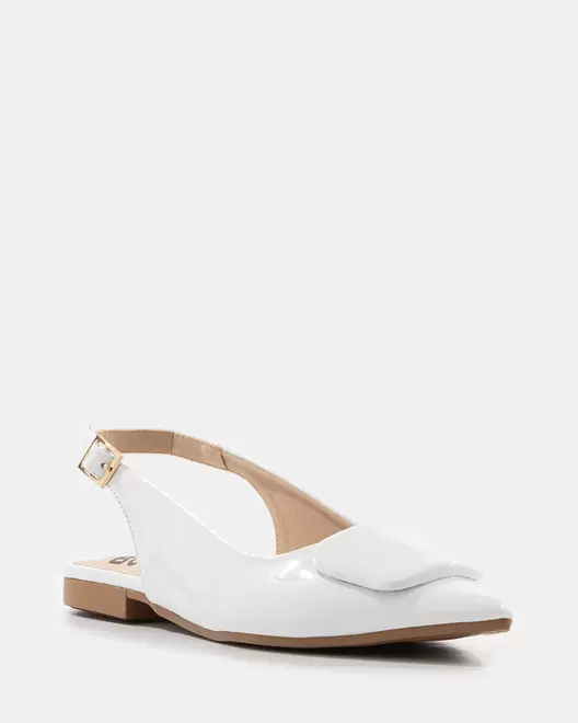 Baleta Essential Slingback - 20504 - BLANCO HUESO