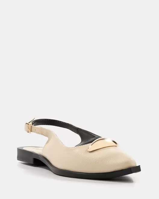 Baleta Slingback - 20452 - BEIGE