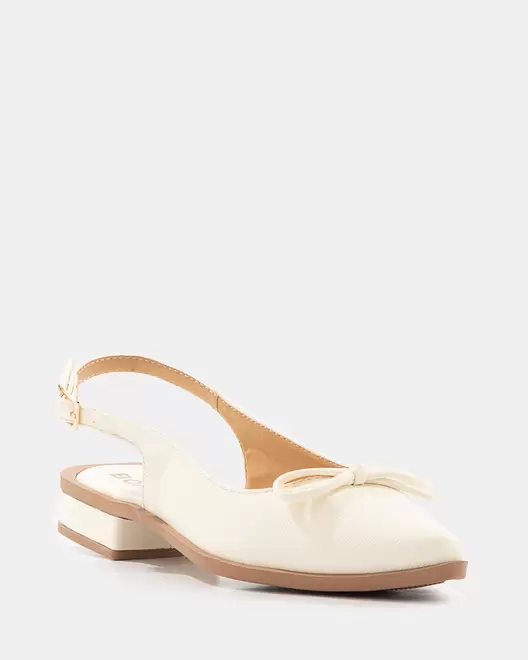 Baleta Texturizada - 20457 - BLANCO HUESO