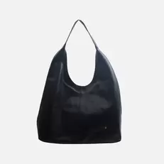 Cartera gabriela de cuero para mujer - Negro