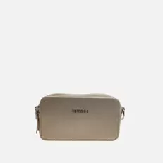 Bolso manos libres estela de cuero para mujer - Bronce