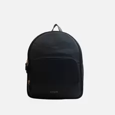 Morral valeria de cuero para mujer - Negro