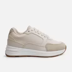 Tenis merlina de sintético para mujer - Beige