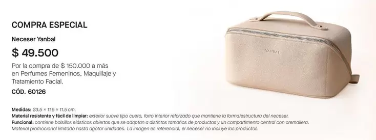 especial - Neceser Tanbal CÓD. 60126