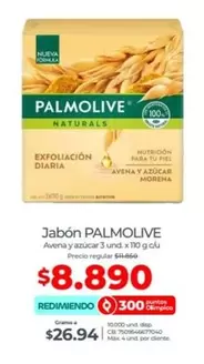 Palmolive - Jabón Avena y azúcar
