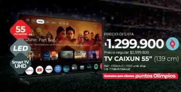 Led - TV CAIXUN 55" (139 cm)
