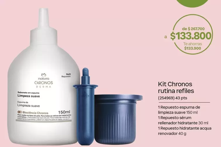 Natura - Kit Chronos rutina refiles (254968)