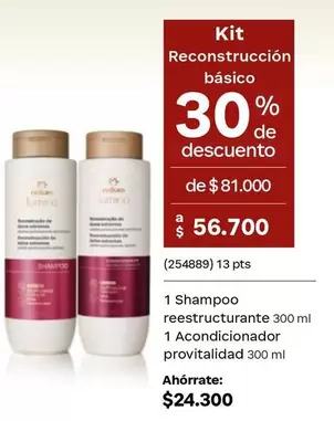 Natura - Kit Reconstrucción básico