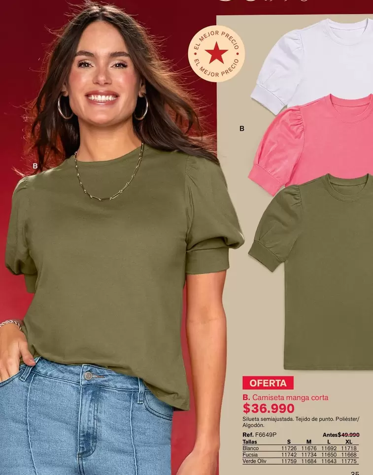 Remera Manga Corta