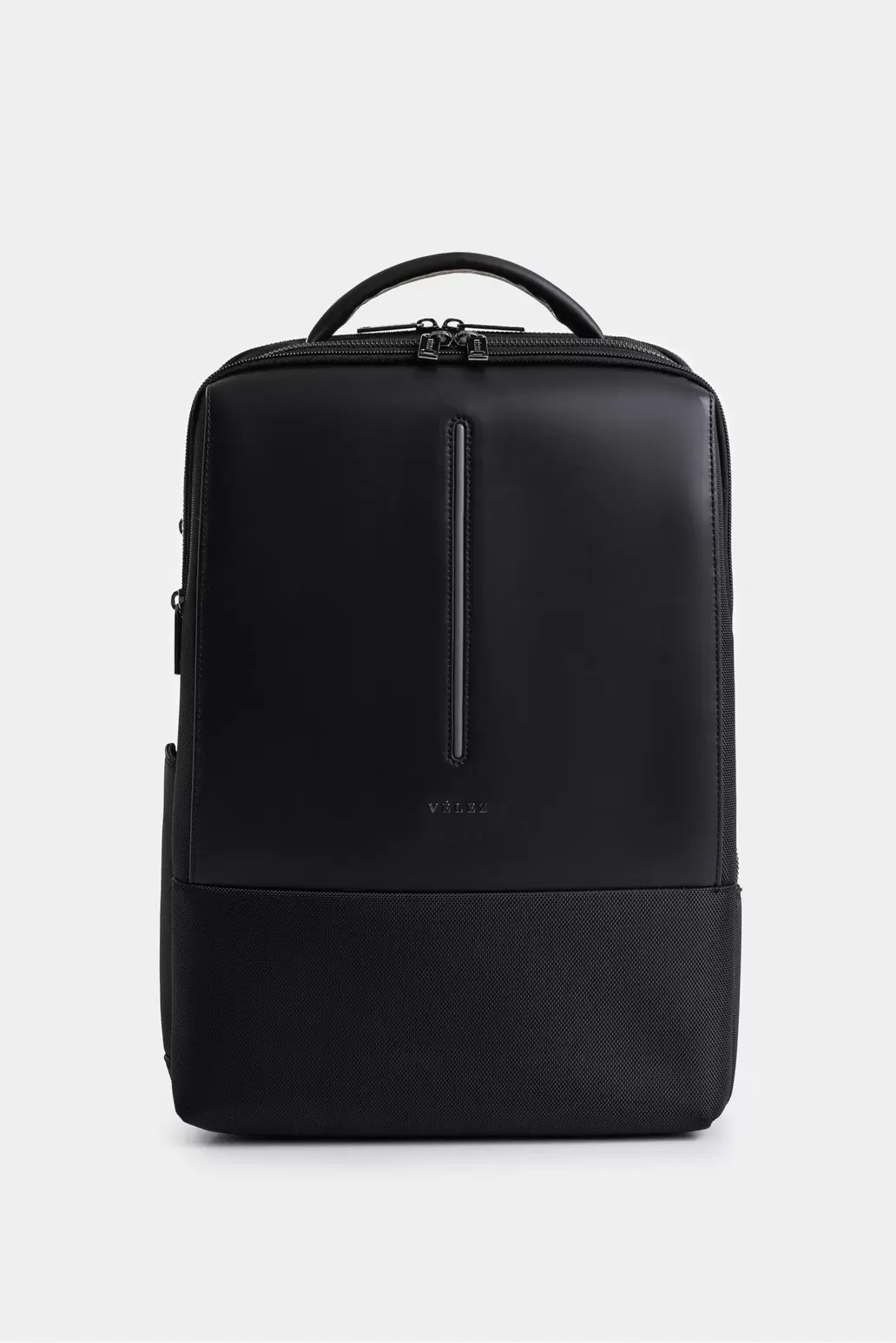 Tula morral oasis de lona para hombre detalle acento de color Negro