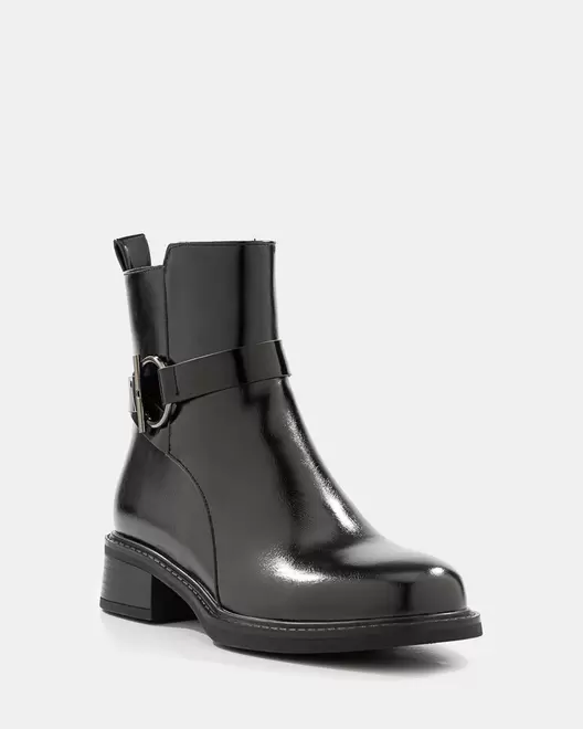 Botín Buckle Boot - 20807 - NEGRO